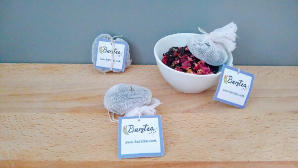 thé en sachets rose litchi