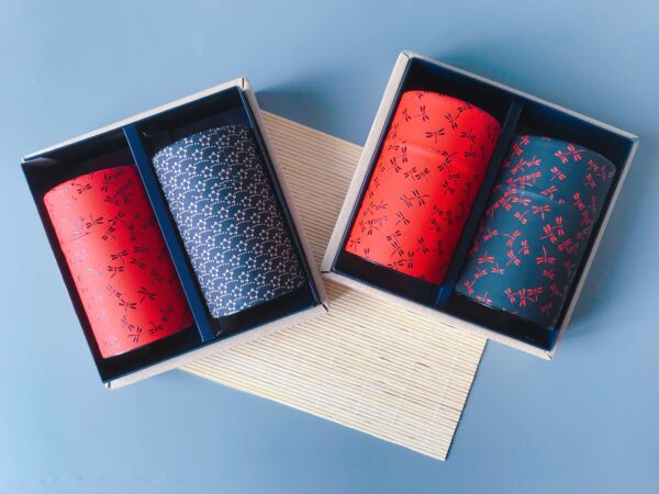 Maison Burstea : coffret de 2 thés avec boites washi à offrir. Un beau cadeau pour la fête des mamans